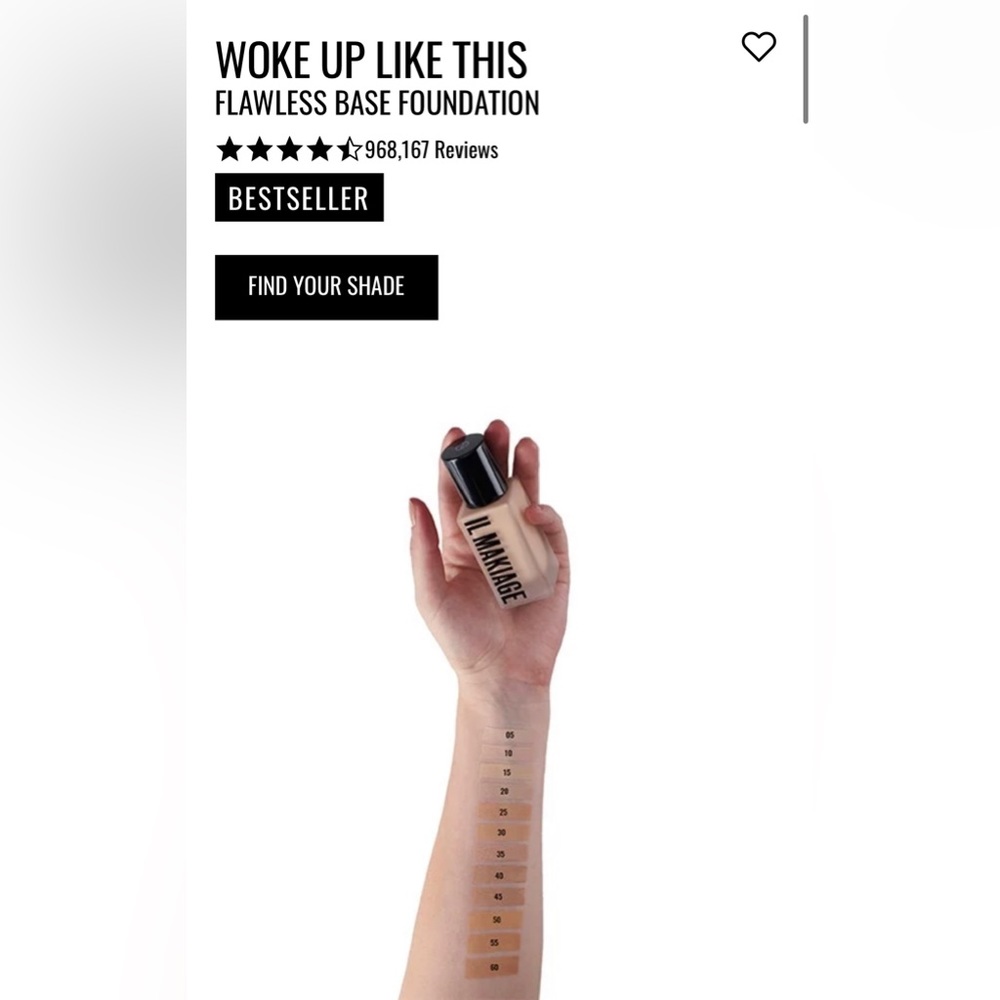 Il MAKIAGE Woke Up Like This Foundation. Shade 060. NIB Never Opened.